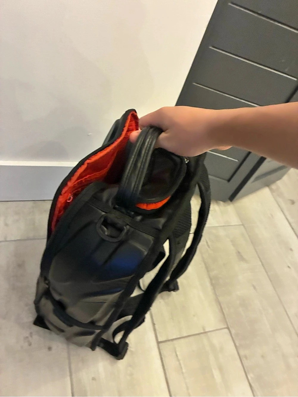 Hedgren Black Backpack - Picture 4 of 5